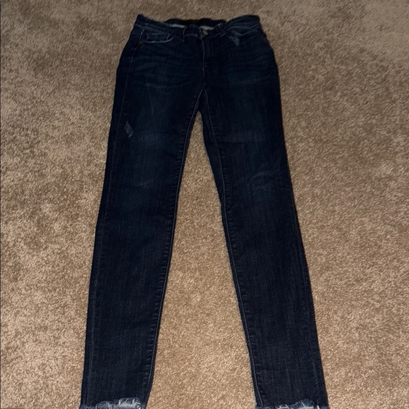 Judy Blue Skinny Blue Jeans Daek Wash Skinny Fit - size 5/27 - B6 - Picture 1 of 8